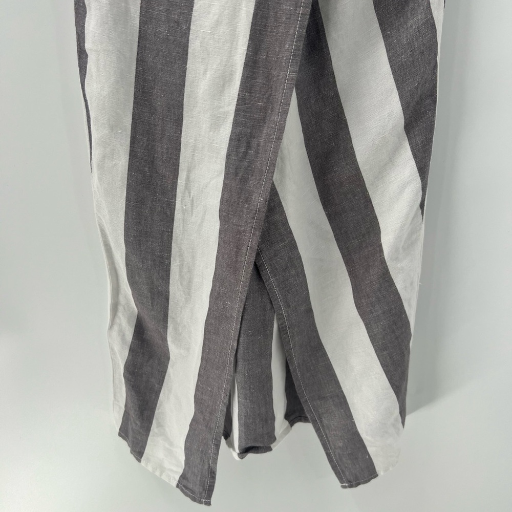 Madewell stripe overlay midi skirt - Picture 6 of 8